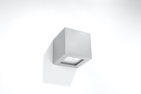 Sollux Lighting Wandleuchte Keramik LEO Grau - 1x E27 Fassung - max. 60W - exkl. LED's Sollux Lighting Wandleuchte Keramik LEO Grau - 1x E27 Fassung - max. 60W - exkl. LED's