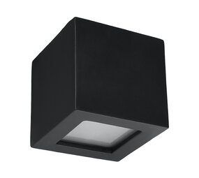 Sollux Lighting Wandleuchte Keramik LEO Schwarz - 1x E27 Fassung - max. 60W - exkl. LED's Sollux Lighting Wandleuchte Keramik LEO Schwarz - 1x E27 Fassung - max. 60W - exkl. LED's