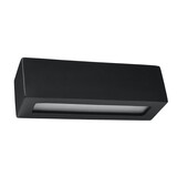 Sollux Lighting Wandleuchte Keramik VEGA Schwarz - 1x E27 Fassung - max. 60W - exkl. LED's