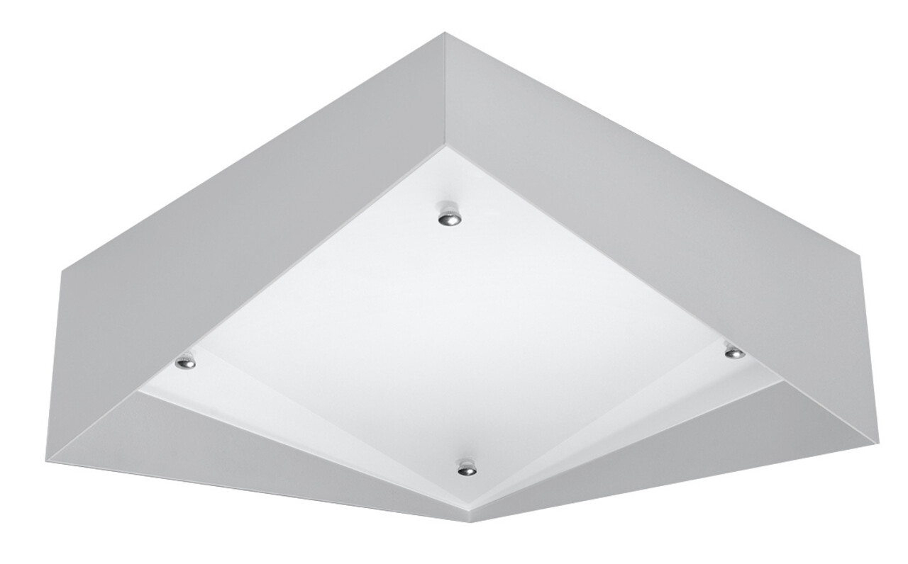 Sollux Lighting Deckenspot AVIOR Grau - 22W - 2000Lm - Warmweiß 3000K