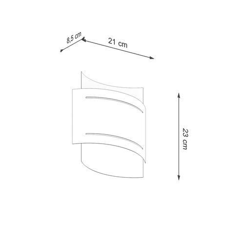 Sollux Lighting Wandleuchte HESTIA Weiß - 1x G9 Fassung - max. 40W - exkl. LED's Sollux Lighting Wandleuchte HESTIA Weiß - 1x G9 Fassung - max. 40W - exkl. LED's