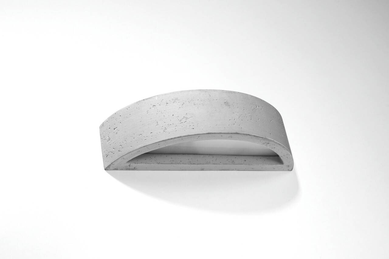 Sollux Lighting Wandleuchte ATENA Beton 1x E27 Fassung - max. 60W - exkl. LED's Sollux Lighting Wandleuchte ATENA Beton 1x E27 Fassung - max. 60W - exkl. LED's