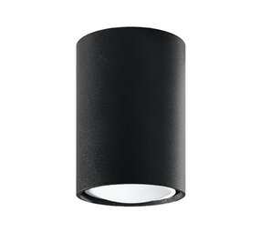 Sollux Lighting Deckenspot LAGOS 10 Schwarz - 1x GU10 Fassung - max. 40W - exkl. LED's