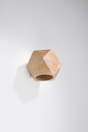 Sollux Lighting Wandleuchte WOODY Holz Natur - 1x GU10 Fassung - max. 40W - exkl. LED's Sollux Lighting Wandleuchte WOODY Holz Natur - 1x GU10 Fassung - max. 40W - exkl. LED's