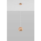 Sollux Lighting Hängeleuchte WOODY Holz Natur - 1x GU10 - max. 40W - exkl. LED's Sollux Lighting Hängeleuchte WOODY Holz Natur - 1x GU10 - max. 40W - exkl. LED's