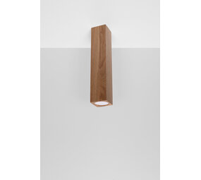 Sollux Lighting Deckenspot KEKE 30 Eiche - 1x GU10 Fassung - max. 40W - exkl. LED's