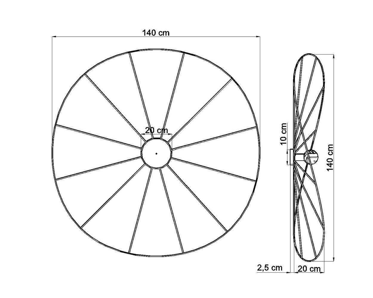Sollux Lighting Wandleuchte / Deckenspot ESKOLA 140 Schwarz - 1x E27 Fassung - max. 60W - exkl. LED's Sollux Lighting Wandleuchte / Deckenspot ESKOLA 140 Schwarz - 1x E27 Fassung - max. 60W - exkl. LED's