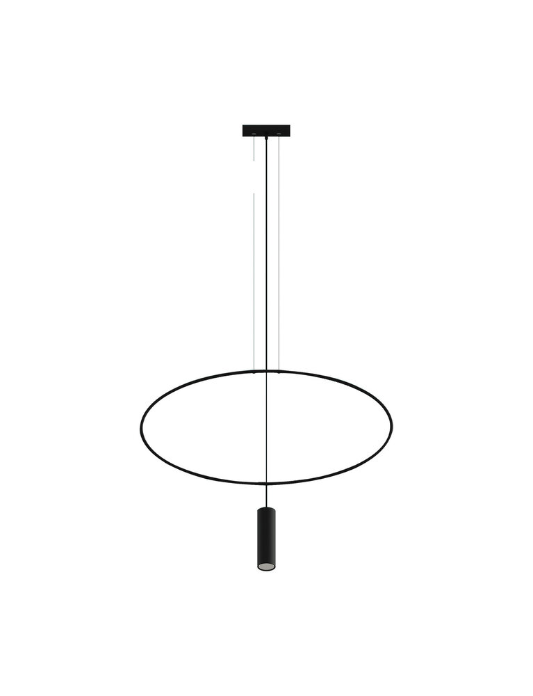 Sollux Lighting Hängeleuchte HOLAR 1 Schwarz - 1x GU10 Fassung - max. 40W - exkl. LED's Sollux Lighting Hängeleuchte HOLAR 1 Schwarz - 1x GU10 Fassung - max. 40W - exkl. LED's