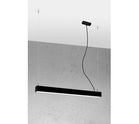 Sollux Lighting Hängeleuchte PINNE 67 Schwarz - 17W - 3179Lm - 3000K Warmweiß