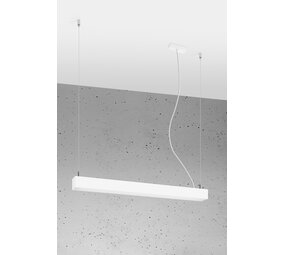 Sollux Lighting Hängeleuchte PINNE 67 Weiß - 17W - 3179Lm - 4000K Neutralweiß Sollux Lighting Hängeleuchte PINNE 67 Weiß - 17W - 3179Lm - 4000K Neutralweiß