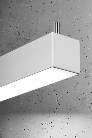 Sollux Lighting Hängeleuchte PINNE 67 Weiß - 17W - 3179Lm - 4000K Neutralweiß Sollux Lighting Hängeleuchte PINNE 67 Weiß - 17W - 3179Lm - 4000K Neutralweiß