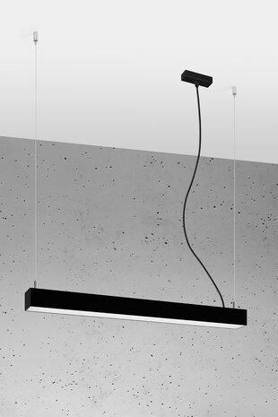 Sollux Lighting Hängeleuchte PINNE 67 Schwarz - 17W - 3179Lm - 4000K Neutralweiß Sollux Lighting Hängeleuchte PINNE 67 Schwarz - 17W - 3179Lm - 4000K Neutralweiß