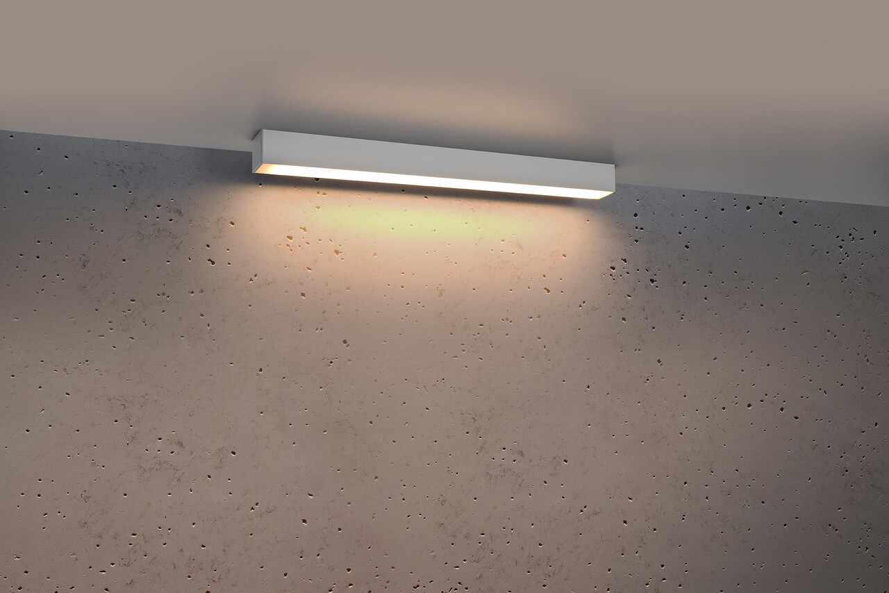 Sollux Lighting Deckenspot PINNE 67 Weiß - 17W - 3179Lm - 3000K Warmweiß Sollux Lighting Deckenspot PINNE 67 Weiß - 17W - 3179Lm - 3000K Warmweiß