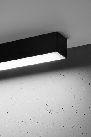 Sollux Lighting Deckenspot PINNE 67 Schwarz - 17W - 3179Lm - 4000K Neutralweiß Sollux Lighting Deckenspot PINNE 67 Schwarz - 17W - 3179Lm - 4000K Neutralweiß