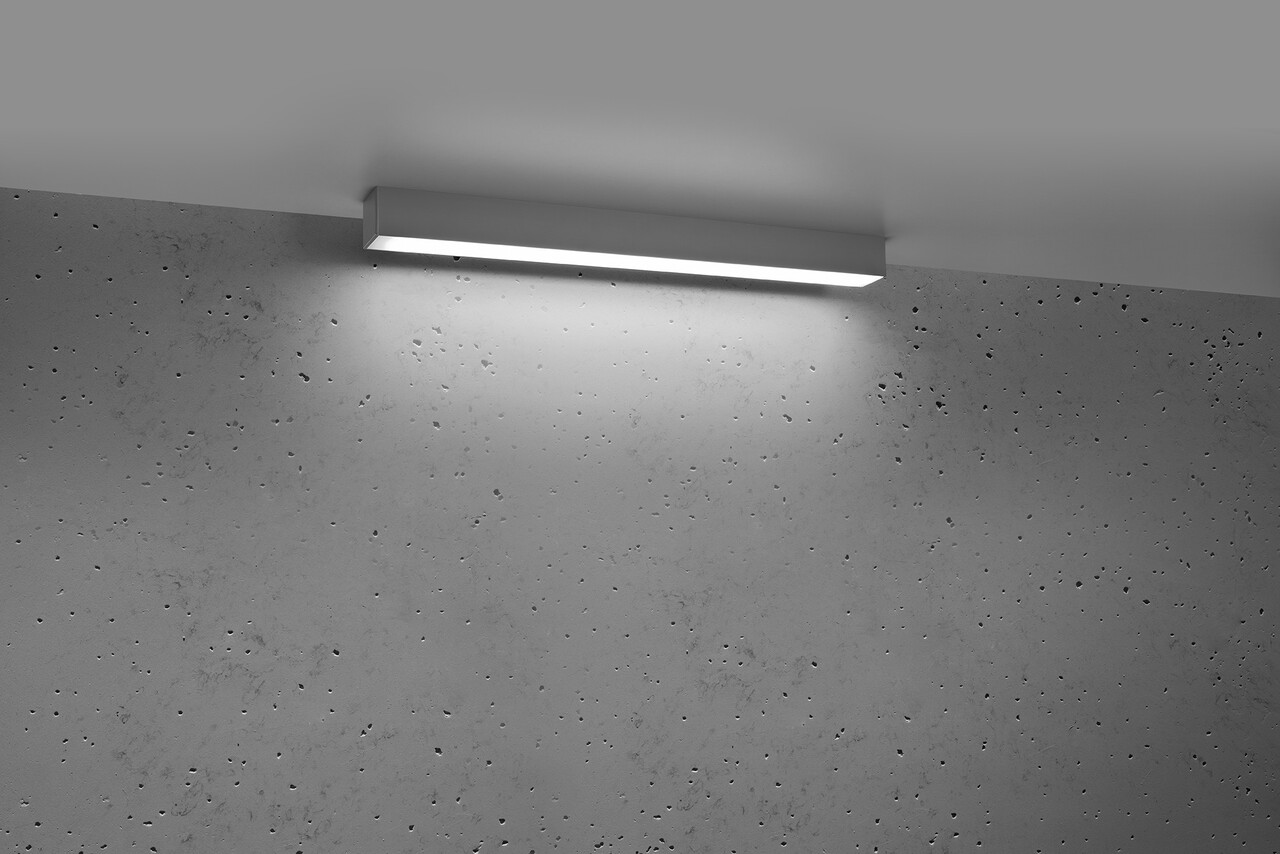 Sollux Lighting Deckenspot PINNE 67 Grau - 17W - 3179Lm - 4000K Neutralweiß Sollux Lighting Deckenspot PINNE 67 Grau - 17W - 3179Lm - 4000K Neutralweiß
