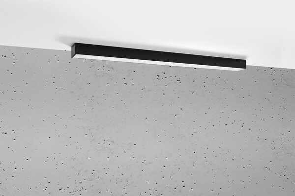 Sollux Lighting Deckenspot PINNE 90 Schwarz - 25W - 4600Lm - 3000K Warmweiß Sollux Lighting Deckenspot PINNE 90 Schwarz - 25W - 4600Lm - 3000K Warmweiß