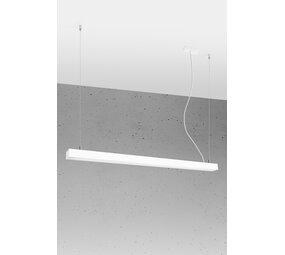 Sollux Lighting Hängeleuchte PINNE 117 Weiß - 31W - 5100Lm - 4000K Neutralweiß Sollux Lighting Hängeleuchte PINNE 117 Weiß - 31W - 5100Lm - 4000K Neutralweiß