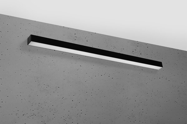 Sollux Lighting Wandleuchte PINNE 117 Schwarz - 31W - 5100Lm - 3000K Warmweiß Sollux Lighting Wandleuchte PINNE 117 Schwarz - 31W - 5100Lm - 3000K Warmweiß