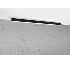 Sollux Lighting Deckenspot PINNE 117 Schwarz - 31W - 5100Lm - 3000K Warmweiß Sollux Lighting Deckenspot PINNE 117 Schwarz - 31W - 5100Lm - 3000K Warmweiß