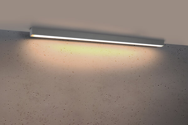 Sollux Lighting Deckenspot PINNE 117 Grau - 31W - 5100Lm - 3000K Warmweiß Sollux Lighting Deckenspot PINNE 117 Grau - 31W - 5100Lm - 3000K Warmweiß