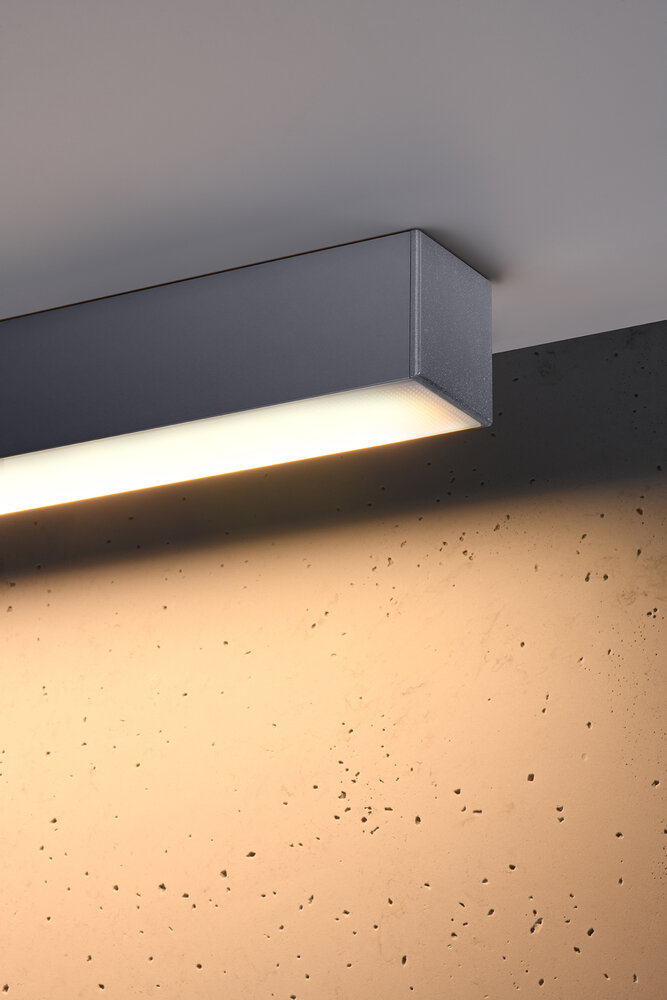 Sollux Lighting Deckenspot PINNE 117 Grau - 31W - 5100Lm - 3000K Warmweiß Sollux Lighting Deckenspot PINNE 117 Grau - 31W - 5100Lm - 3000K Warmweiß