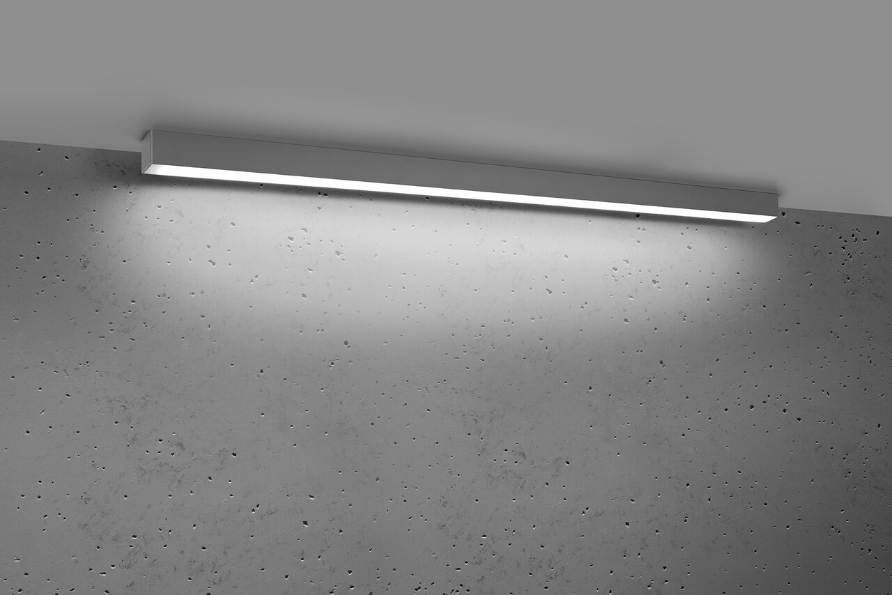 Sollux Lighting Deckenspot PINNE 117 Grau - 31W - 5100Lm - 4000K Neutralweiß Sollux Lighting Deckenspot PINNE 117 Grau - 31W - 5100Lm - 4000K Neutralweiß