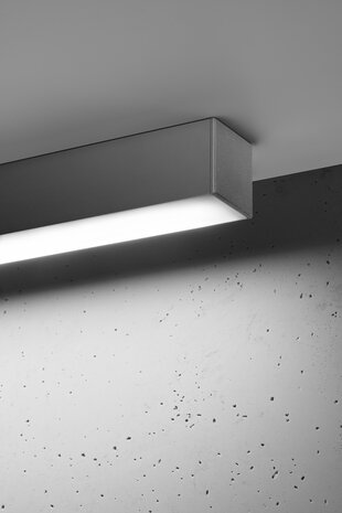 Sollux Lighting Deckenspot PINNE 117 Grau - 31W - 5100Lm - 4000K Neutralweiß Sollux Lighting Deckenspot PINNE 117 Grau - 31W - 5100Lm - 4000K Neutralweiß