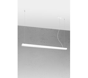 Sollux Lighting Hängeleuchte PINNE 150 Weiß - 39W - 7200Lm - 3000K Warmweiß Sollux Lighting Hängeleuchte PINNE 150 Weiß - 39W - 7200Lm - 3000K Warmweiß