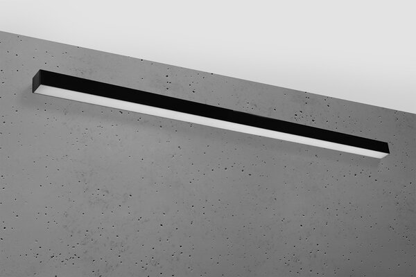 Sollux Lighting Wandleuchte PINNE 150 Schwarz - 39W - 7200Lm - 4000K Neutralweiß Sollux Lighting Wandleuchte PINNE 150 Schwarz - 39W - 7200Lm - 4000K Neutralweiß