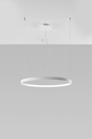 Sollux Lighting Kronleuchter RIO 78 Weiß - 50W - 5520Lm - 3000K Warmweiß Sollux Lighting Kronleuchter RIO 78 Weiß - 50W - 5520Lm - 3000K Warmweiß