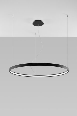Sollux Lighting Kronleuchter RIO 110 Schwarz - 70W - 7820Lm - 3000K Warmweiß Sollux Lighting Kronleuchter RIO 110 Schwarz - 70W - 7820Lm - 3000K Warmweiß