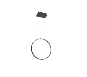 Sollux Lighting Hängeleuchte RIO 55 Schwarz - 30W - 3870Lm - 3000K Warmweiß Sollux Lighting Hängeleuchte RIO 55 Schwarz - 30W - 3870Lm - 3000K Warmweiß