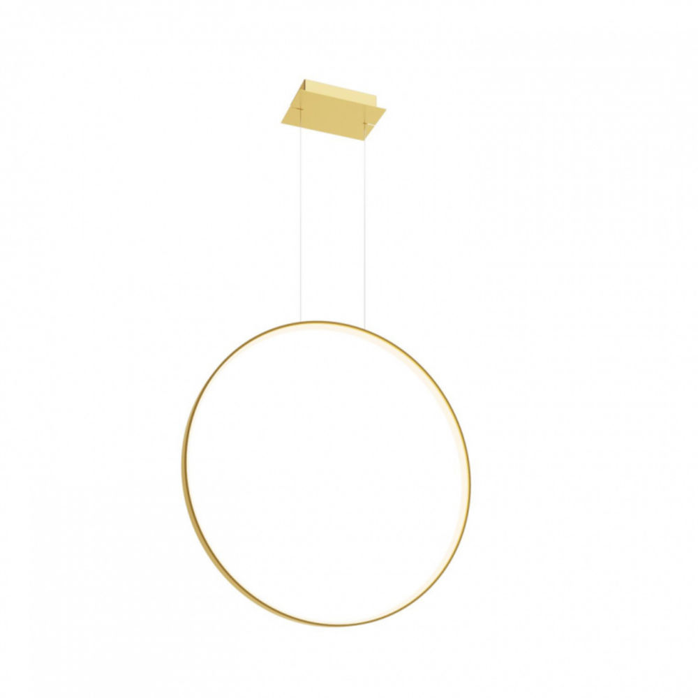 Sollux Lighting Hängeleuchte RIO 78 Gold - 50W - 5520Lm - 4000K Neutralweiß Sollux Lighting Hängeleuchte RIO 78 Gold - 50W - 5520Lm - 4000K Neutralweiß