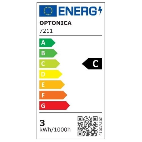 Optonica LED Notbeleuchtung - 3W - 3 Stunden Notbeleuchtung bei Stromausfall - Osram Chip