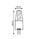 LCB LED G4 Lampe dimmbar - 2W entspricht 25W - 2700K Warmweiß - 10x36mm LCB LED G4 Lampe dimmbar - 2W entspricht 25W - 2700K Warmweiß - 10x36mm