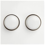 Tradim Duo Abdeckung BERKER S1 - für Dimmer - inkl. Drehknöpfe - Weiß