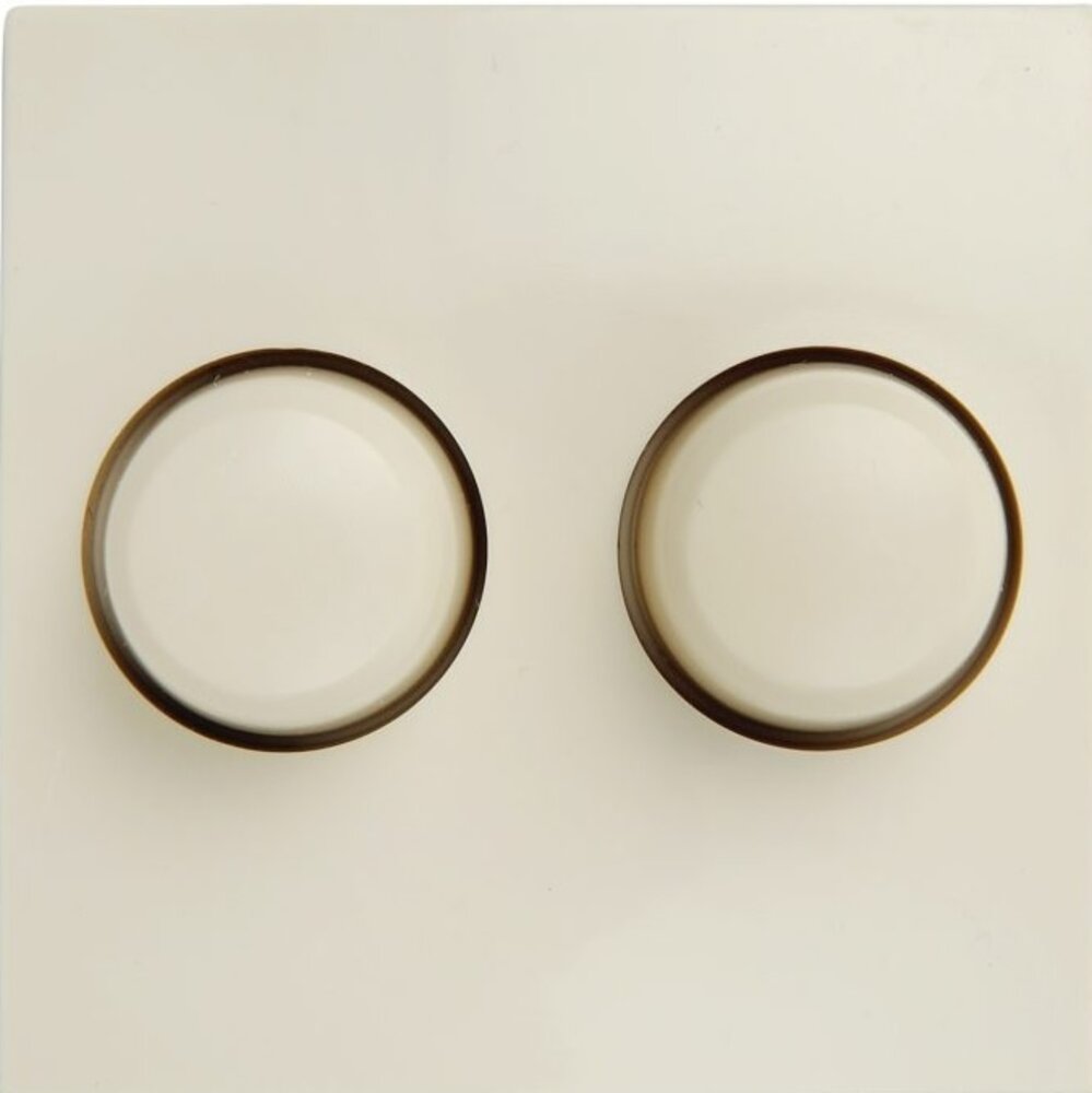LCB LED-Beleuchtung Innovatives Design, hochwertige Technik & schnelle Lieferung! Duo Abdeckung BERKER S1 - für Dimmer - inkl. Drehknöpfe - Creme