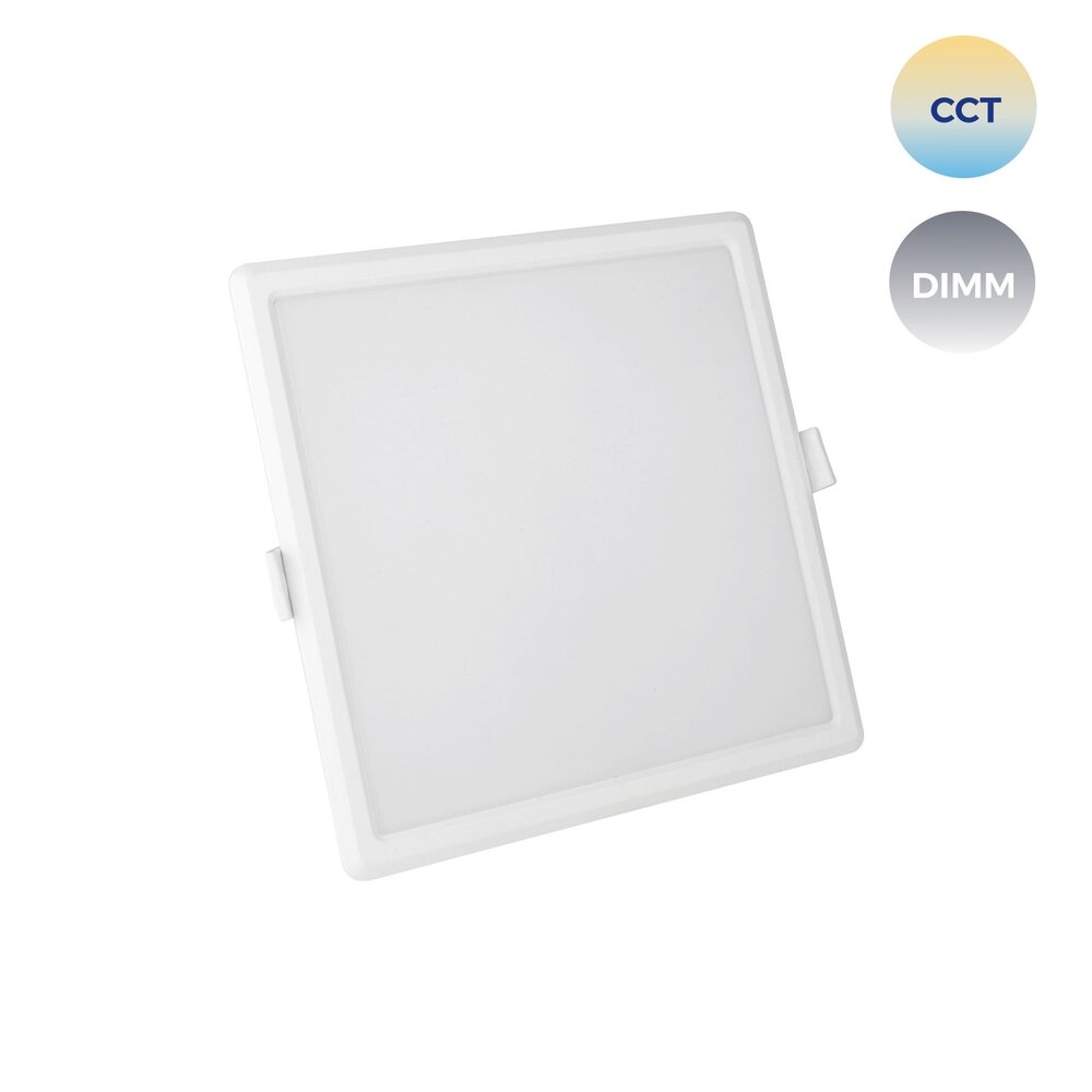 Spectrum WLAN LED - Einbauspot dimmbar 22W viereckig - CCT 3000K-6500K - per App steuerbar