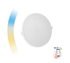 Spectrum Smart WLAN LED - Einbauspot dimmbar 22W - CCT 3000K-6500K - per App steuerbar Spectrum Smart WLAN LED - Einbauspot dimmbar 22W - CCT 3000K-6500K - per App steuerbar
