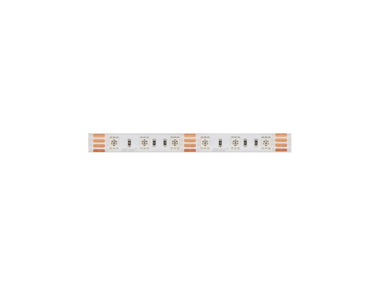 Led line: Erstklassiges Lichtdesign LED Leuchtband 5m - 300 SMD5050 - RGB - 14,4W - 12V - IP65