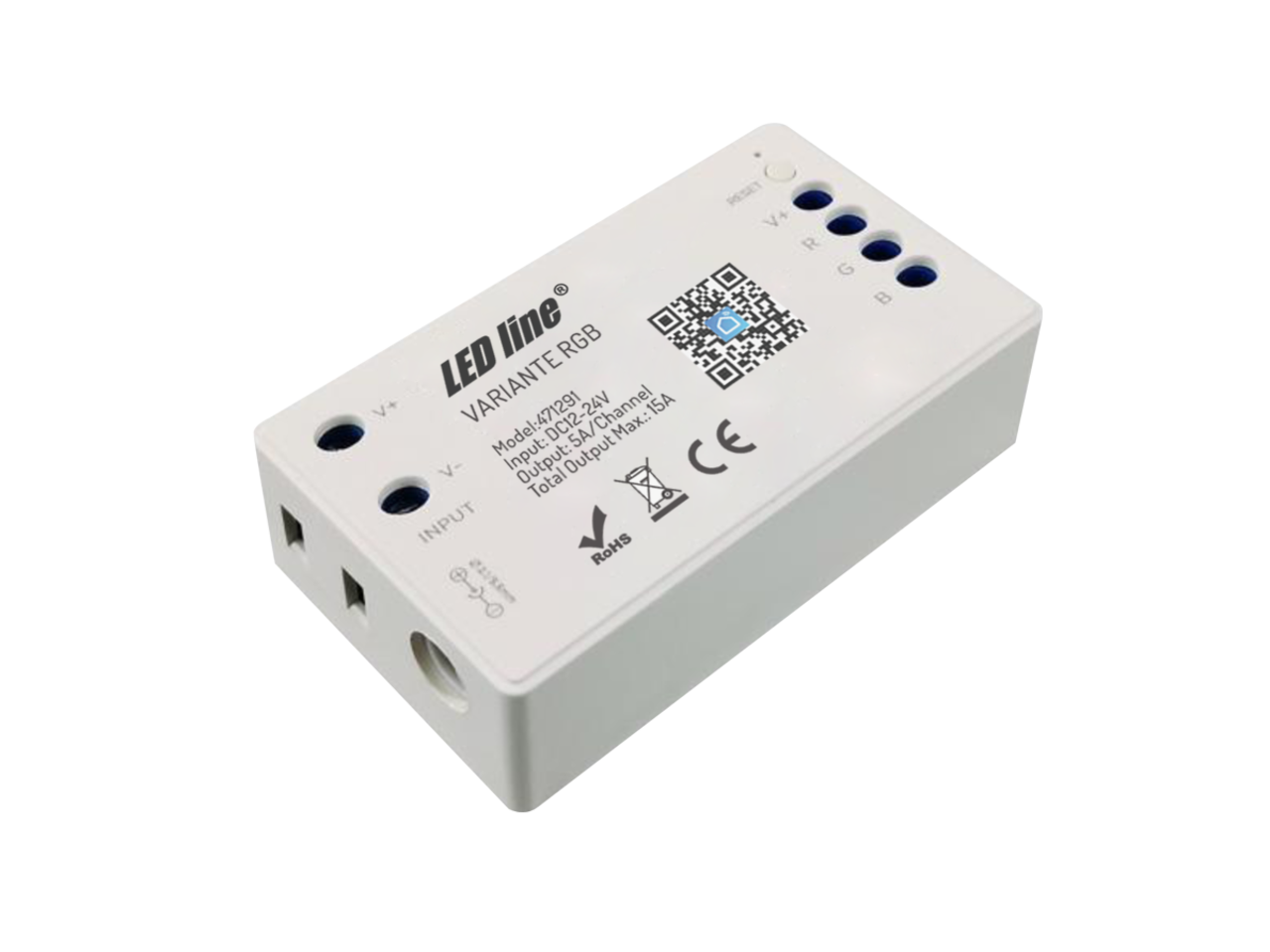 Led line: Erstklassiges Lichtdesign LED Controller WLAN - 12V/24V DC - RGB