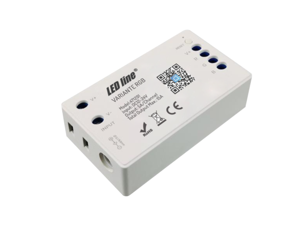 Led line: Erstklassiges Lichtdesign LED Controller WLAN - 12V/24V DC - RGB