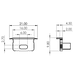 Led line: Erstklassiges Lichtdesign Endkappe für Aluminiumprofile 10mm - Silber