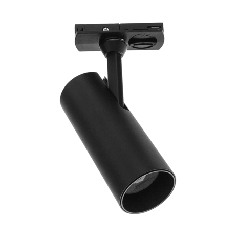 LCB LED-Beleuchtung Innovatives Design, hochwertige Technik & schnelle Lieferung! 1-Phasen Schienenspot - ROSALIN - 2700K - 10W - Schwarz
