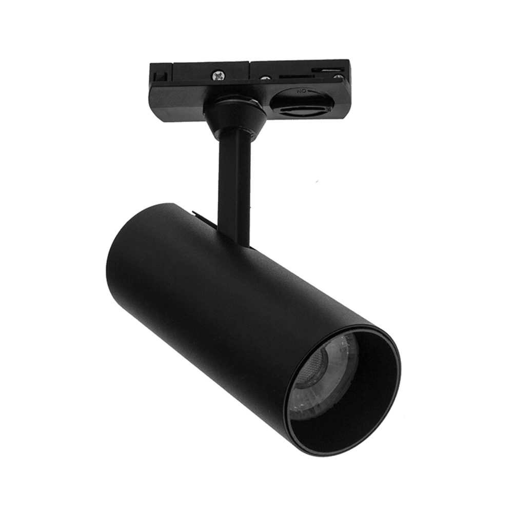 LCB LED-Beleuchtung Innovatives Design, hochwertige Technik & schnelle Lieferung! 1-Phasen Schienenspot - ROSALIN - 2700K - 10W - Schwarz