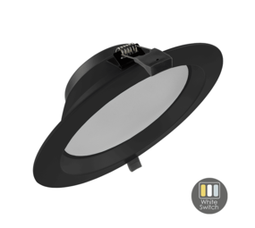 LED Einbauspot ORTHO - 20W - Sägegröße Ø192 - White switch - Schwarz LED Einbauspot ORTHO - 20W - Sägegröße Ø192 - White switch - Schwarz