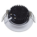 LCB LED-Beleuchtung Innovatives Design, hochwertige Technik & schnelle Lieferung! LED Einbauspot Weiß dimmbar - 5W entspricht 50W - schwenkbar - 2700K Warmweiß