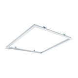 Aigostar LED-Leuchten Decken Einbaurahmen System - 60x60cm - Weiß - Aluminium