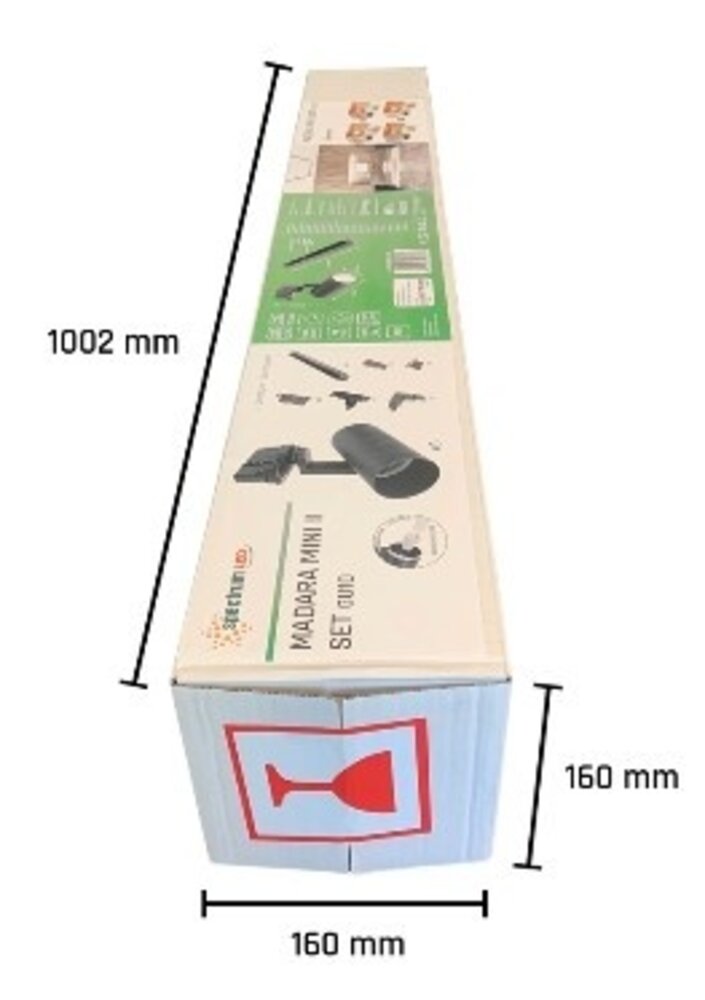 Spectrum Schienenstrahler Komplettset - 6xGU10 Schienenspot - 3m Schiene - Inkl. Anshluss - Weiß