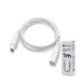 Aigostar LED-Leuchten T5 LED Armatuur - Verlengsnoer 1 meter - Wit Aigostar LED-Leuchten T5 LED Armatuur - Verlengsnoer 1 meter - Wit